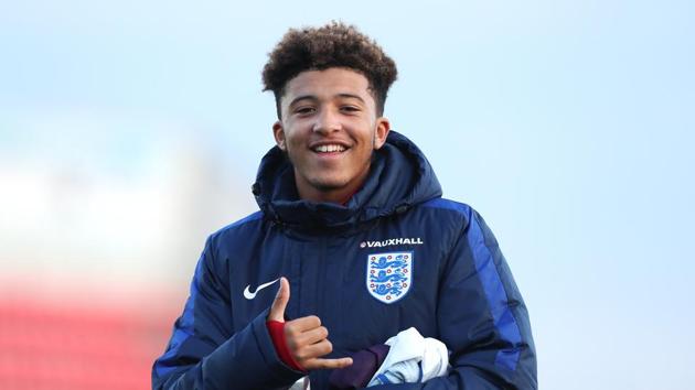 Jadon Sancho is one of the biggest stars to play at the FIFA U-17 World Cup in India.(Getty Images)