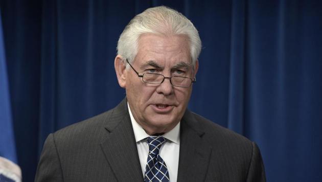 US Secretary of State Rex Tillerson in Washington. There were reports that Tillerson had called President Donald Trump a “moron” after a meeting at the Pentagon with members of Trump’s national security team and Cabinet officials. (AP File Photo) US Secretary of State Rex Tillerson in Washington. There were reports that Tillerson had called President Donald Trump a “moron” after a meeting at the Pentagon with members of Trump’s national security team and Cabinet officials. (AP File Photo)