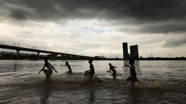 Earlier this year, the Uttarakhand High Court had declared the Ganga and Yamuna as living entities, bestowing on them same legal rights as a person, a move to clean the pollution-choked rivers. (Virendra Singh Gosain/HT PHOTO)
