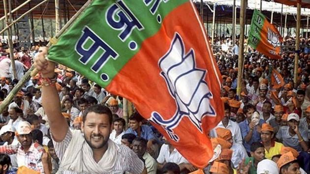 BJP chief Amit Shah, union minister Smriti Irani and UP CM Yogi Adityanath will visit Amethi on October 10. (HT File Photo) BJP chief Amit Shah, union minister Smriti Irani and UP CM Yogi Adityanath will visit Amethi on October 10. (HT File Photo)