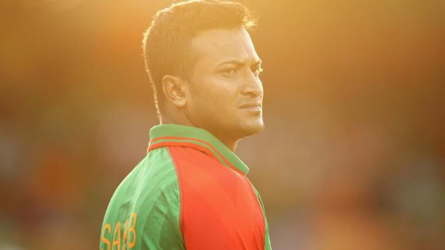 Shakib al Hasan is just 18 wickets away from reaching the 500-mark in international cricket for Bangladesh cricket team and is just 215 runs away from reaching 10,000 international runs mark. (Getty Images)