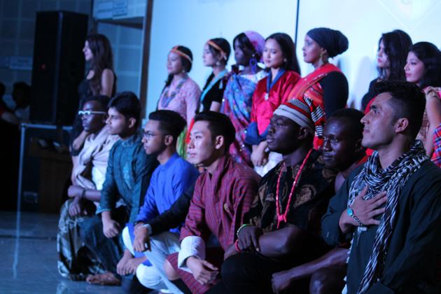 Foreign students at Sharda University in Greater Noida celebrated World Teachers Day. Foreign students at Sharda University in Greater Noida celebrated World Teachers Day.