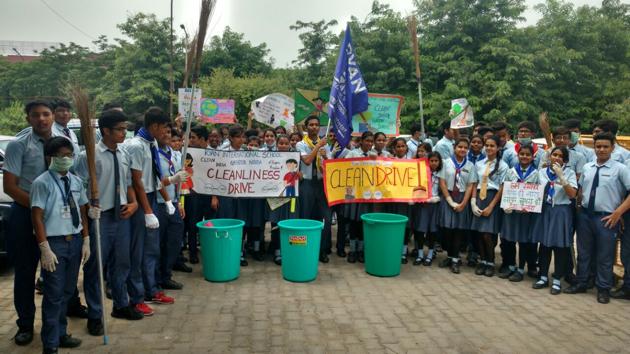 The district administration has also asked government schools in Gautam Budh Nagar to participate in the school ranking. (HT File) The district administration has also asked government schools in Gautam Budh Nagar to participate in the school ranking. (HT File)