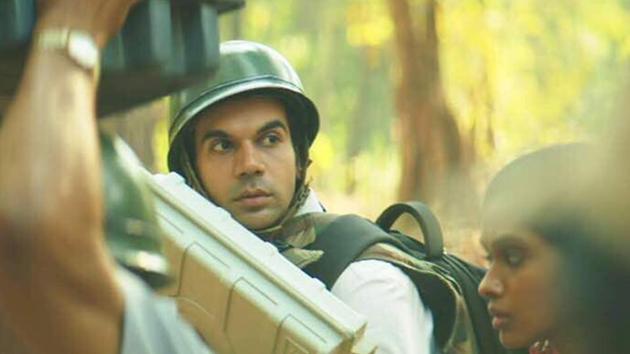 Actor Rajkummar Rao played the lead role in Newton Actor Rajkummar Rao played the lead role in Newton