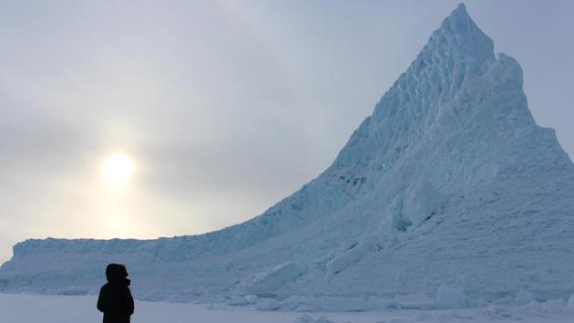 Researchers have found that Greenland contains more mass of ice than previously estimated and is capable of raising sea levels by almost 24 feet. (Courtesy NASA)