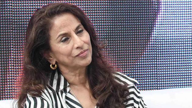 Author Shobhaa De at the Khushwant Singh Litfest in Kasauli on Friday.