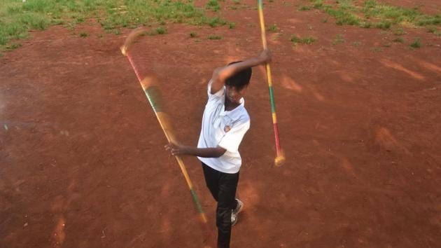 Stick Fighting (Silambam) Action Editorial Photography - Image of conflict,  malaysia: 9563227