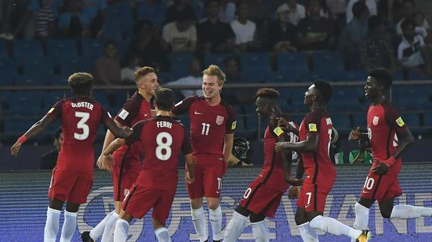 India put up a decent performance but lost 3-0 to the United States of America in their FIFA U-17 World Cup encounter. (AFP) India put up a decent performance but lost 3-0 to the United States of America in their FIFA U-17 World Cup encounter. (AFP)