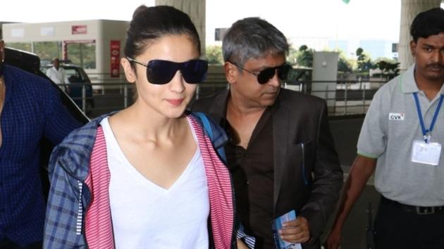 Alia Bhatt attended a panel discussion at the India Economic Summit in New Delhi Thursday evening. (IANS)