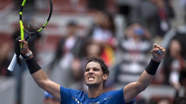 Rafael Nadal entered the semi-final of the China Open as he continued his magnificent form with a 6-4, 7-6 (7/0) over John Isner. (AP) Rafael Nadal entered the semi-final of the China Open as he continued his magnificent form with a 6-4, 7-6 (7/0) over John Isner. (AP)