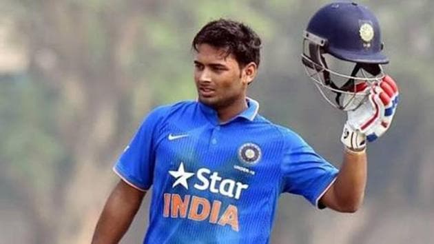 Rishabh Pant has been a notable absentee for Indian cricket team’s three-T20I series against Australia.(Twitter/ Mid-Wicket)