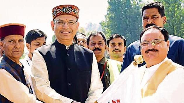 The Kullu-Chandigarh flight was flagged off by Union minsters JP Nadda (right) and Jayant Sinha (centre) on Thursday. (HT File) The Kullu-Chandigarh flight was flagged off by Union minsters JP Nadda (right) and Jayant Sinha (centre) on Thursday. (HT File)