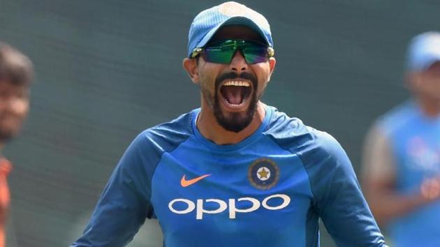 Ravindra Jadeja’s last international appearance was against Sri Lanka earlier this year. Like Zaheer Khan, the Saurashtra cricketer is in the food business.(AFP)