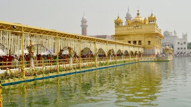Guru Ram Das is also said to be the founder of the holy city — Amritsar. (Sameer Sehgal/HT)