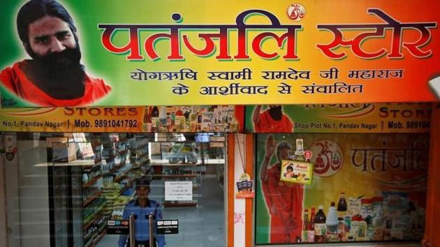 Patanjali manufactures a range of products from shampoos and soaps to food items.(Reuters Photo)