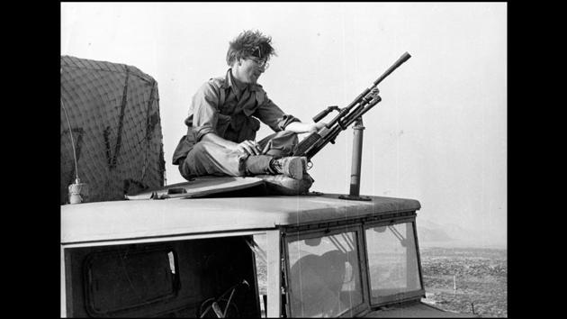 Based on a novel of the same name, the film, ‘How I Won the War’ starred Lennon in his only non-musical role. To prepare for the role, Lennon cut his hair short, in what was a huge departure from his his mop-top image. (Keystone Features / Getty Images)
