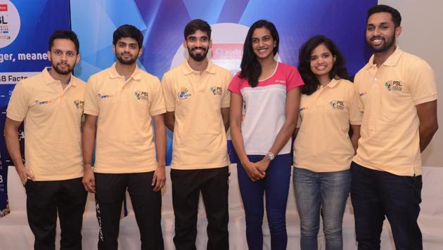 The Premier Badminton League auction were held in Hyderabad on Monday. HS Prannoy and Kidambi Srikanth were among the top buys. (HT Photo) The Premier Badminton League auction were held in Hyderabad on Monday. HS Prannoy and Kidambi Srikanth were among the top buys. (HT Photo)