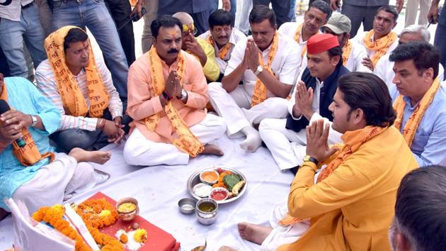 “The BJP has the expertise in dividing voters on communal and caste lines and it did so in UP assembly elections.” (HT Photo) “The BJP has the expertise in dividing voters on communal and caste lines and it did so in UP assembly elections.” (HT Photo)