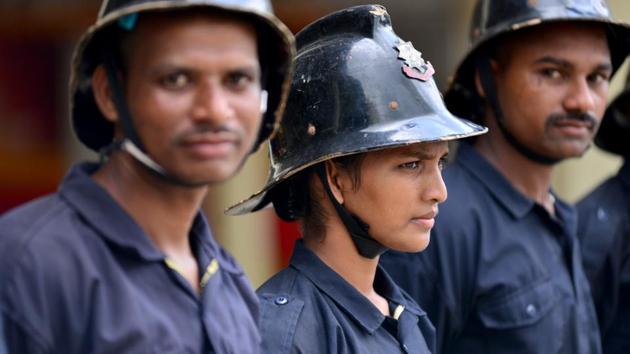 Like all government jobs, the fire services represent a solid opportunity for young women -- respect, a good salary and a shot at making something for themselves in a big city like Mumbai. (Aniruddha Chowdhury / Mint) Like all government jobs, the fire services represent a solid opportunity for young women -- respect, a good salary and a shot at making something for themselves in a big city like Mumbai. (Aniruddha Chowdhury / Mint)