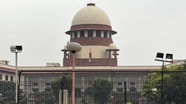 Supreme court in New Delhi. (HT File Photo) Supreme court in New Delhi. (HT File Photo)