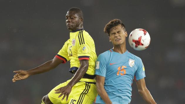 However, India’s joy was short-lived as Penaloza scored yet again in the 82nd minute to take the lead. (AP)