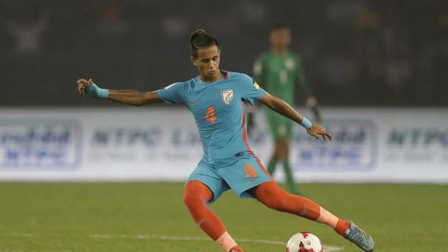 Indian football team had their chances but they failed to capitalise. (AP)