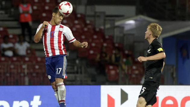 Paraguay trailed for nearly 41 minutes before making their comeback against New Zealand in FIFA U-17 World Cup match.(AP)
