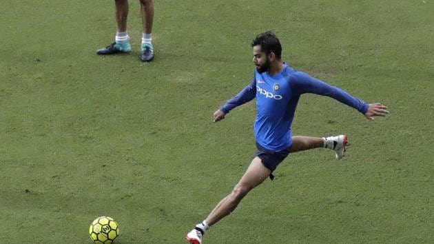 Virat Kohli has been in fine form, guiding India to a win in a rain-affected game in Ranchi. (AP)