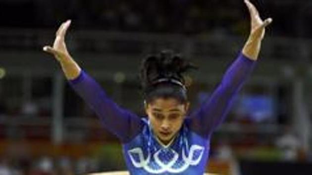 Dipa Karmakar finished fourth in women’s vaulting event in 2016 Rio Olympics. (REUTERS) Dipa Karmakar finished fourth in women’s vaulting event in 2016 Rio Olympics. (REUTERS)