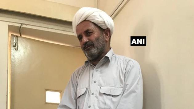 Hasan Khan has been detained in Rajasthan after he crossed back to India from Pakistan. (ANI Twitter) Hasan Khan has been detained in Rajasthan after he crossed back to India from Pakistan. (ANI Twitter)