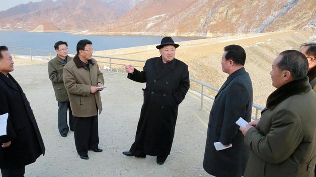 North Korean leader Kim Jong Un visits the Wonsan Army-People Power Station in this undated photo released by North Korea's Korean Central News Agency (KCNA) in Pyongyang. (REUTERS) North Korean leader Kim Jong Un visits the Wonsan Army-People Power Station in this undated photo released by North Korea's Korean Central News Agency (KCNA) in Pyongyang. (REUTERS)