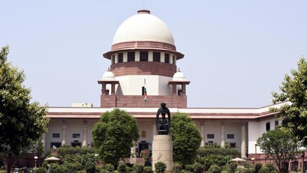 A view of Supreme court in New Delhi. (Sonu Mehta/HT File Photo) A view of Supreme court in New Delhi. (Sonu Mehta/HT File Photo)