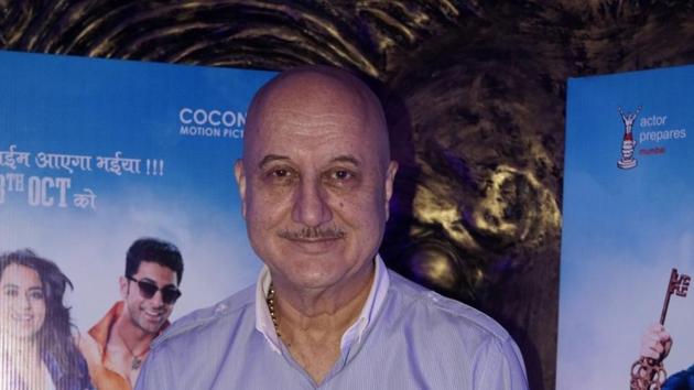 Anupam Kher has been appointed as the new FTII chairman.(IANS) Anupam Kher has been appointed as the new FTII chairman.(IANS)