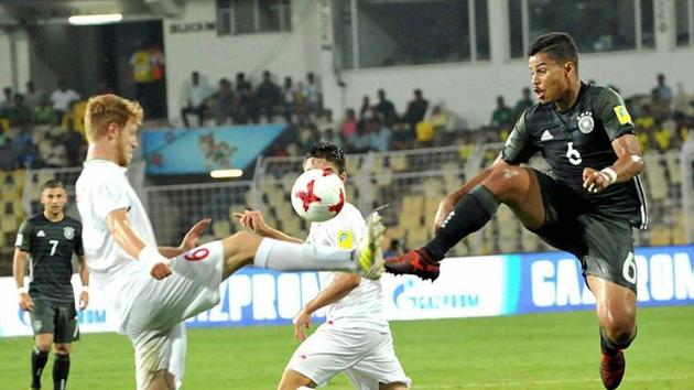 Germany will take on Guinea in their final Group C game of the FIFA U-17 World Cup on Friday. (PTI) Germany will take on Guinea in their final Group C game of the FIFA U-17 World Cup on Friday. (PTI)