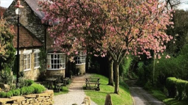 The Black Swan is located at Oldstead in North Yorkshire. (Tommy Banks/Instagram) The Black Swan is located at Oldstead in North Yorkshire. (Tommy Banks/Instagram)