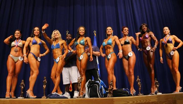 The number of bodybuilders registered with Japan’s national federation is around 3,000, with women making up 10% as part of a nationwide fitness boom. (Courtesy: Central Japan Bodybuilding Federation/Facebook) The number of bodybuilders registered with Japan’s national federation is around 3,000, with women making up 10% as part of a nationwide fitness boom. (Courtesy: Central Japan Bodybuilding Federation/Facebook)