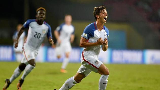 George Acosta scored a goal for the United States of America as they looked to seal the spot in the next round. (PTI)