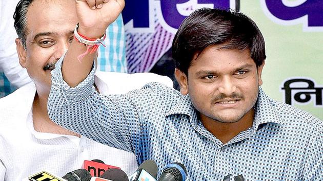 Hardik Patel, convener of Patidar Anamat Andolan Samiti (PAAS) speaks during a press conference in New Delhi. (PTI File Photo) Hardik Patel, convener of Patidar Anamat Andolan Samiti (PAAS) speaks during a press conference in New Delhi. (PTI File Photo)