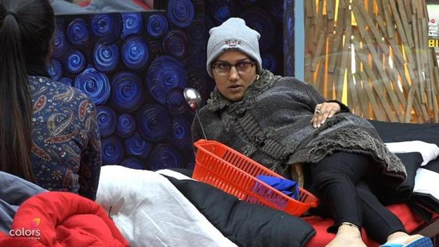 In Bigg Boss 11 episode 10, Sapna Choudhary picks up a fight with Arshi Khan.(Colors)