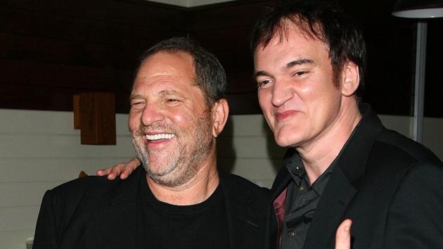Harvey Weinstein has distributed eight out of nine films directed by Quentin Tarantino. Harvey Weinstein has distributed eight out of nine films directed by Quentin Tarantino.