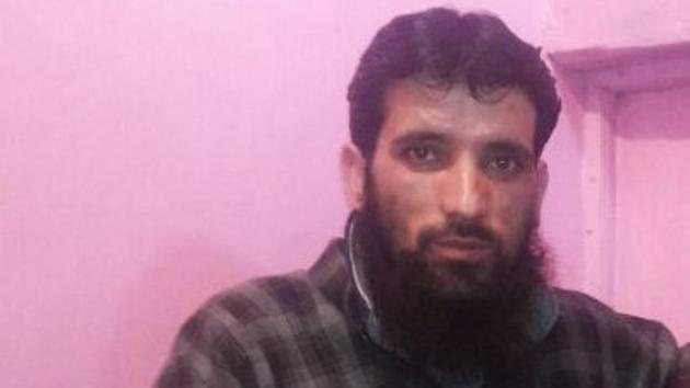 Gulzar Dar was captured during an operation in Pulwama.(ANI Photo)