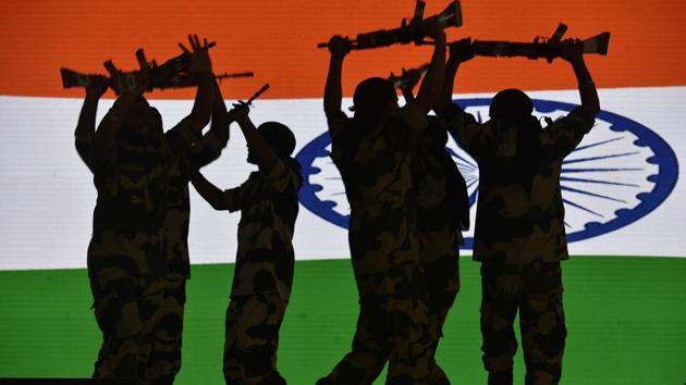 The BSF Annual Welfare Meet and Exhibition is open to the general public as well, and is a kaleidoscopic representation of the art and culture of India’s frontiers, where the BSF is deployed. (Raj K Raj / HT PHOTO)