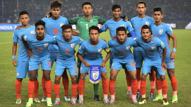 India for the first time ever took part in a major FIFA tournament. FIFA U-17 World Cup is being held in the country from October 6 to 28.(HT Photo)