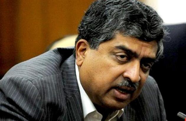 Nandan Nilekani, the non-executive chairman of Infosys, said the infrastructure that India has created enables every individual to use his or her data for their advancement, which is fundamental.(HT File Photo)