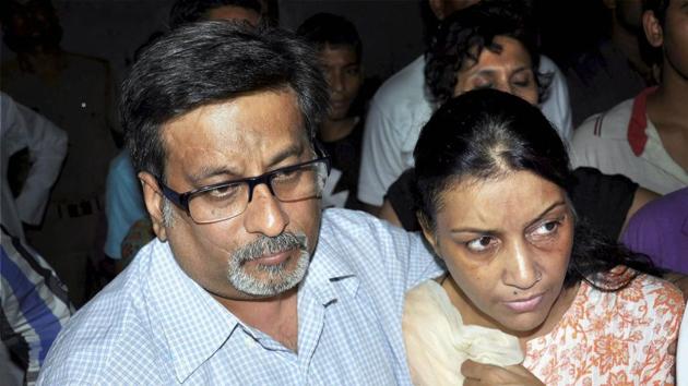 Dentist couple Nupur Talwar and Rajesh Talwar were on acquitted on Thursday by the Allahabad High Court in the twin murder case of their daughter Aarushi and domestic help Hemraj.(PTI file photo)
