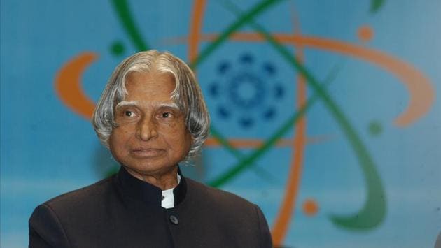 Dr. APJ Abdul Kalam at the concluding day of the ‘Pravasi Bhartiya Diwas’, a meeting of peoples of Indian origin from across the world in New Delhi, 2007. He was closely involved in the country’s civilian space programme and military missile development efforts, earning him the sobriquet ‘India’s Missile Man’. (Arvind Yadav / HT Photo)