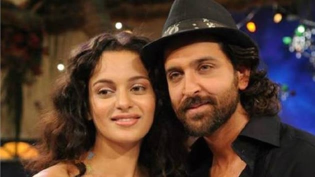 Hrithik Roshan and Kangana Ranaut starred together in Kites and Krrish 3. Hrithik Roshan and Kangana Ranaut starred together in Kites and Krrish 3.