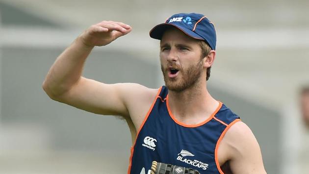 Kane Williamson attended a training session along with several other New Zealand players in Mumbai. (AFP)