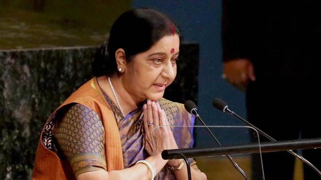 External affairs minister Sushma Swaraj has asked the Indian High Commission in Islamabad to give visas to Naseem Akhtar and Shabbir Ahmed Shah for medical treatment. (PTI File Photo) External affairs minister Sushma Swaraj has asked the Indian High Commission in Islamabad to give visas to Naseem Akhtar and Shabbir Ahmed Shah for medical treatment. (PTI File Photo)