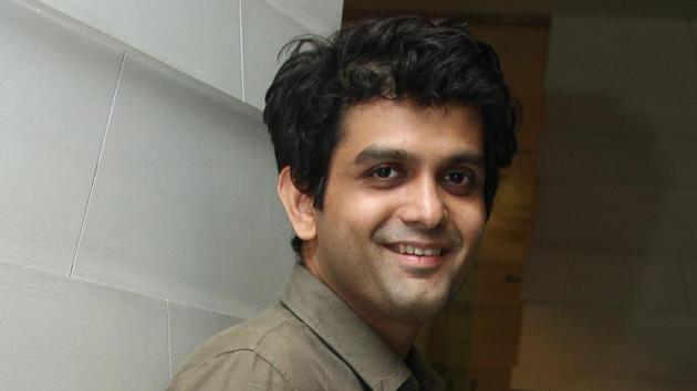 Film director Amit V Masurkar has directed Newton, which is India’s official entry to Oscars.(Waseem Gashroo/Hindustan Times)